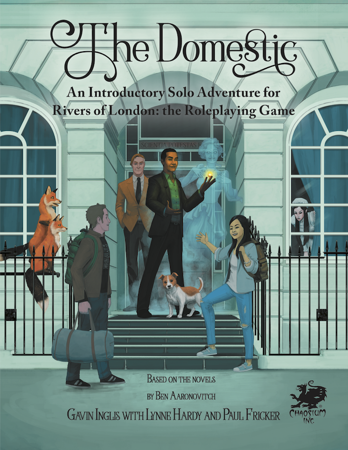 The Domestic solo scenario for Rivers of London RPG