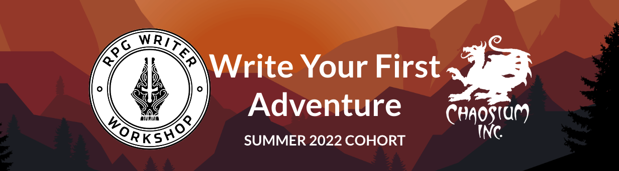 Write Your First Adventure Summer 2022